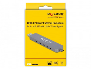 Delock M.2 külső SSD ház (42616)